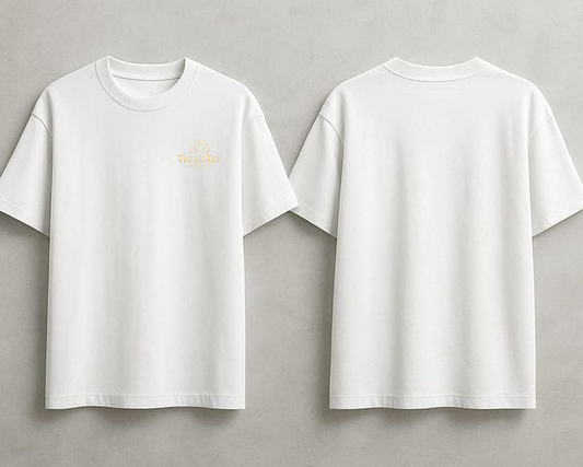 Trend Tee - Royal White