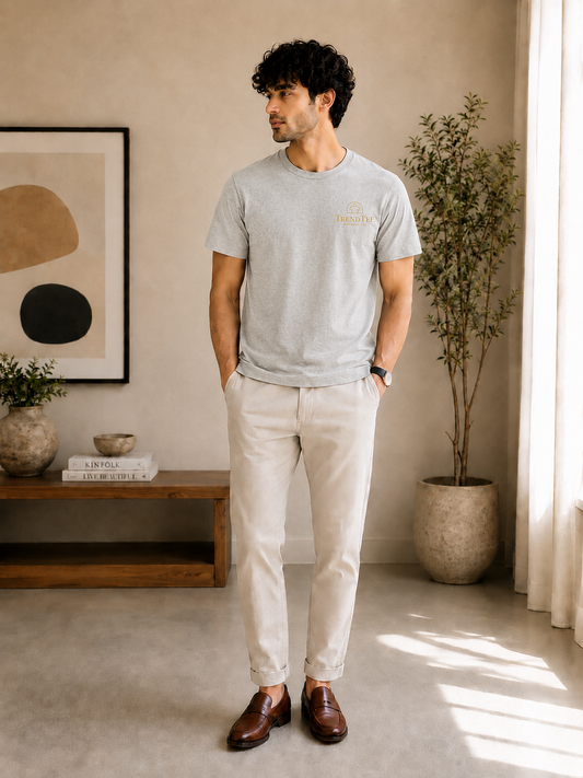 Trend Tee - Heather Gray