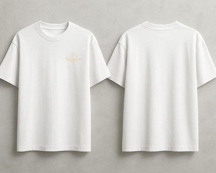 Trend Tee - Royal White