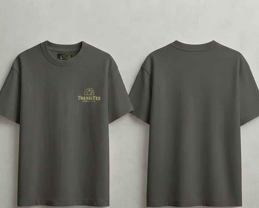 Trend Tee - Charcol