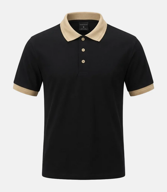 Trend Tee-Black Old Money Polo Shirt