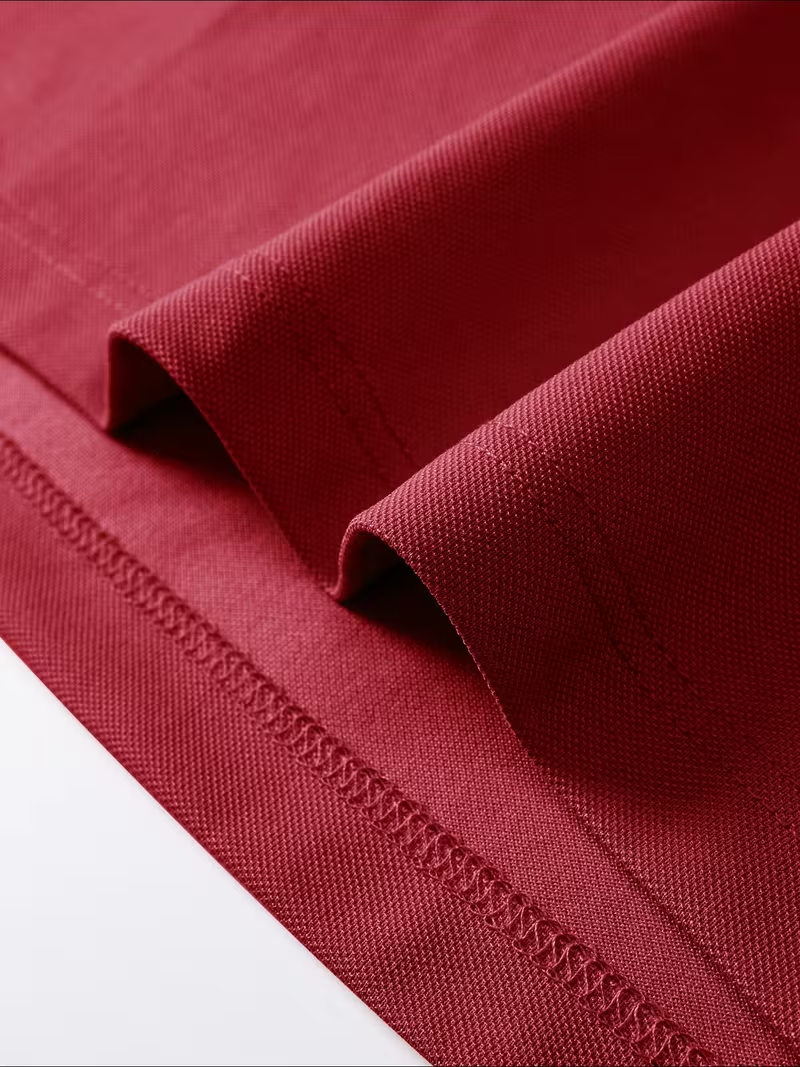 (Maroon) Old Money Polo Shirt