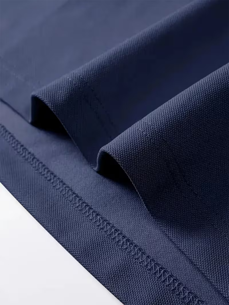 Navy-Blue Old Money Polo