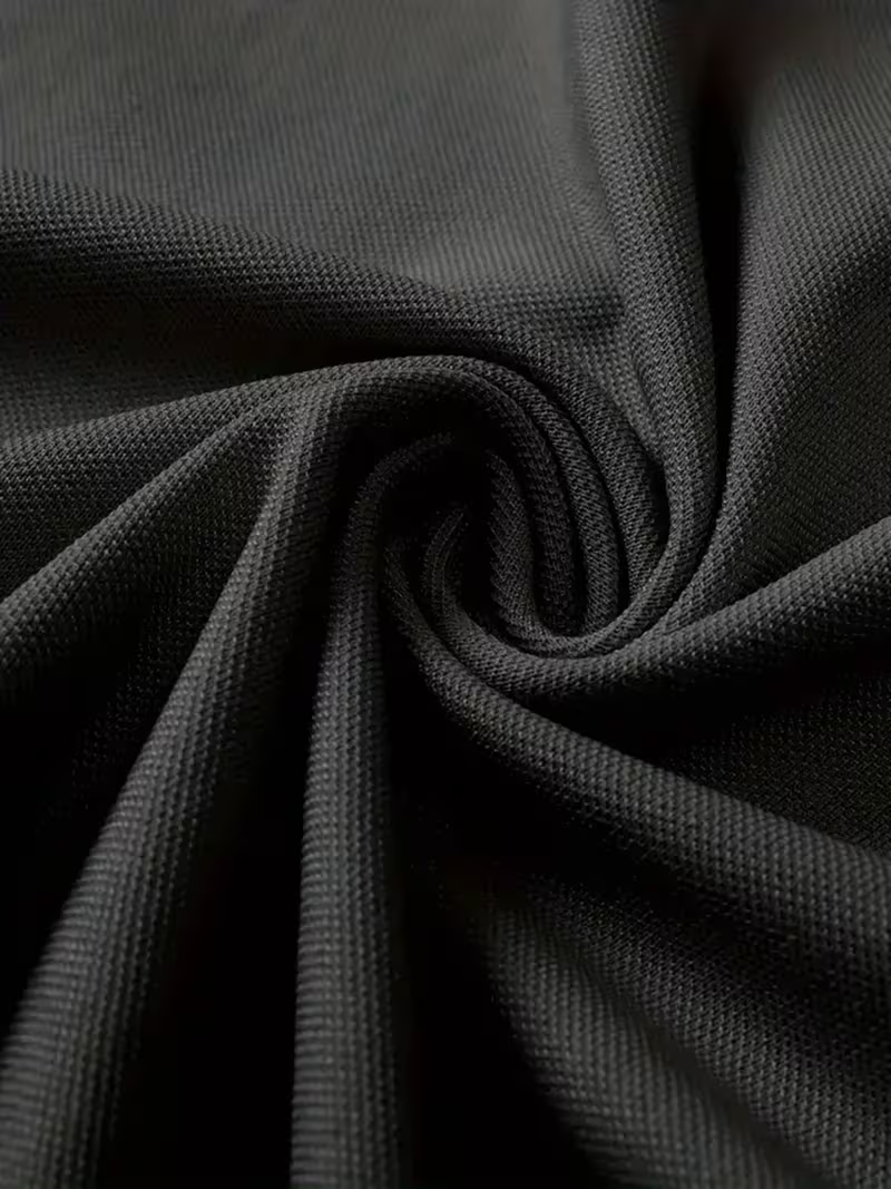 Black Old Money Polo Shirt