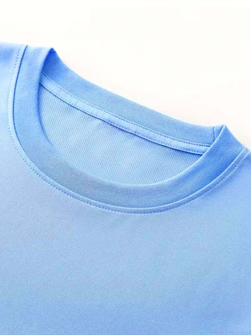 Trend Tee-Azure Blue