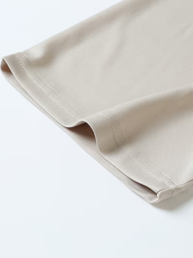 Trend Tee-Apricot Beige